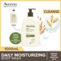 Aveeno Daily Moisturizing Body Wash (Helps Replenish Skinâs Natural Moisture Suitable For Normal To Dry Skin) 1l