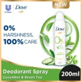 Dove New Dove Zero Is Our 1st Natural Deodorant That Is Free From Harsh Chemicals (Formulated With 0% Aluminium And 0% Alcohol To Provide 100% Care Against Underarms Irritation And Dryness) 200ml