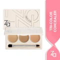 Za Tricolor Concealer (Addresses Dark Circles, Blemishes, Spots, Laugh Lines And Restoring A Flawless, Natural Look) 4.5g