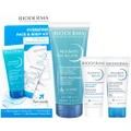 Bioderma 3pcs Hydrating Face & Body Kit Set (For Normal To Dehydrated/dry Skin) 1s