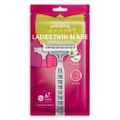 Watsons Ladies Twin Blade Disposable Razors (Aloe Vera Strip) 6s