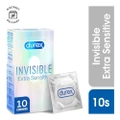 Durex Invisible Extra Sensitive Condoms 10s