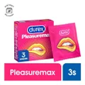 Durex Pleasuremax Condoms 3s