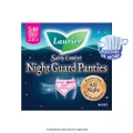 Laurier Safety Comfort Night Guard Panties M (Prevent Leakage, High Breathability) 2s