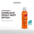 Noreva Bergasol Expert Sun Mist Spf50+ (Sunscreen Spray For Face & Body) 150ml