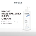 Noreva Aquareva Moisturizing Body Cream 24 Hour (Suitable For Whole Family Even New Born Babies) 400ml