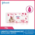 Johnson's Baby Skincare Lightly Fragranced Baby Wipes (Non-irritating + Mild Fragrance + Moisturizing) 75s (Expiry: Dec`2024)