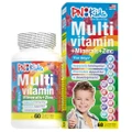 Pnkids Multivitamin + Minerals Gummies For Kids Boys (Support Immunity Growth & Development) 60s