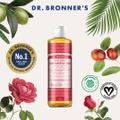 Dr Bronner's Rose Pure Castile Liquid Soap 237ml