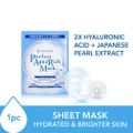 Senka Perfect Aqua Rich Mask Luminous Moist (For Dry & Dull Skin) 1s
