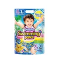 Mamypoko Swimming Pants Size Xl For Boy Blue Pikachu (Does Not Swell In Water + Prevent Stool Leak) 3s