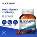 Blackmores Blackmores Multivitamins + Vitality Capsules 30s