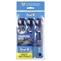 Oral-b 3d White (Charcoal White) Toothbrush 3 Pieces