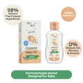 Bzu Bzu Coconut Baby Oil (Safe For Baby And Kids With Sensitive Skin) 100ml