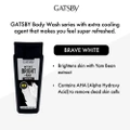 Gatsby Men's Refreshing Body Wash Brave White 250ml