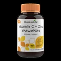Greenlife Vitamin C + Zinc (Supports Healthy Immune Function, Cardiovascular And Respiratory Health) 60s