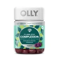 Olly Flawless Complexion Chewable Gummy Supplement (With Antioxidants + Minerals + Botanicals, For Hair, Skin) 25 Day Supply 50s