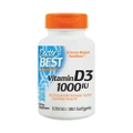 Doctor's Best Vitamin D3 1000iu Softgel 180s