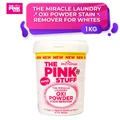 The Pink Stuff The Miracle Laundry Oxi Powder Stain For Whites (Removes Stains With Ease) 1kg