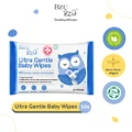 Bzu Bzu Ultra Gentle Baby Wipes (Designed For Sensitive Skin) 10s