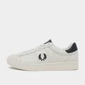 Fred Perry Spencer Leather - WHITE - Mens
