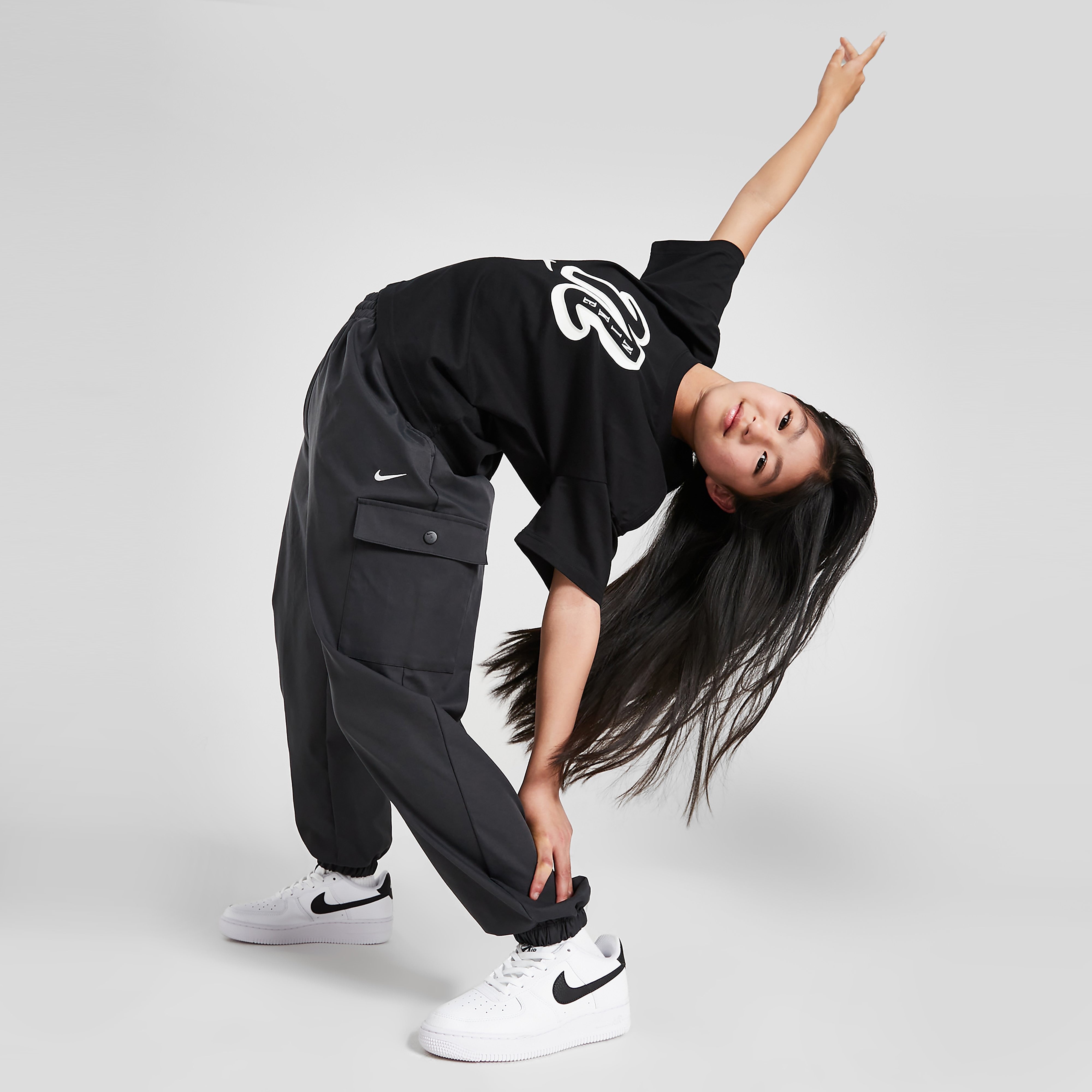 Nike Woven Cargo Track Pants Junior's - Black