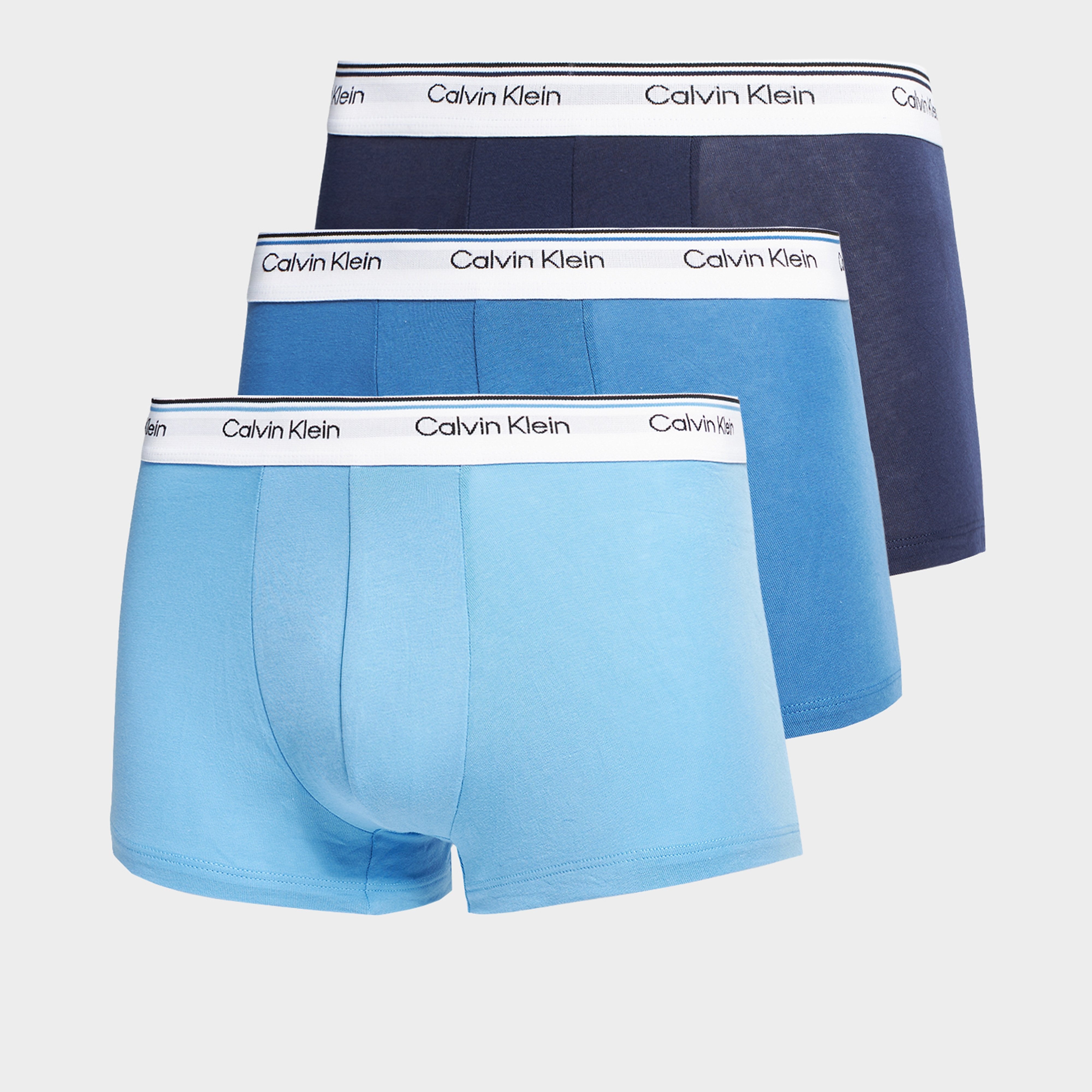 Calvin Klein Trunks 3 Pack - Blue