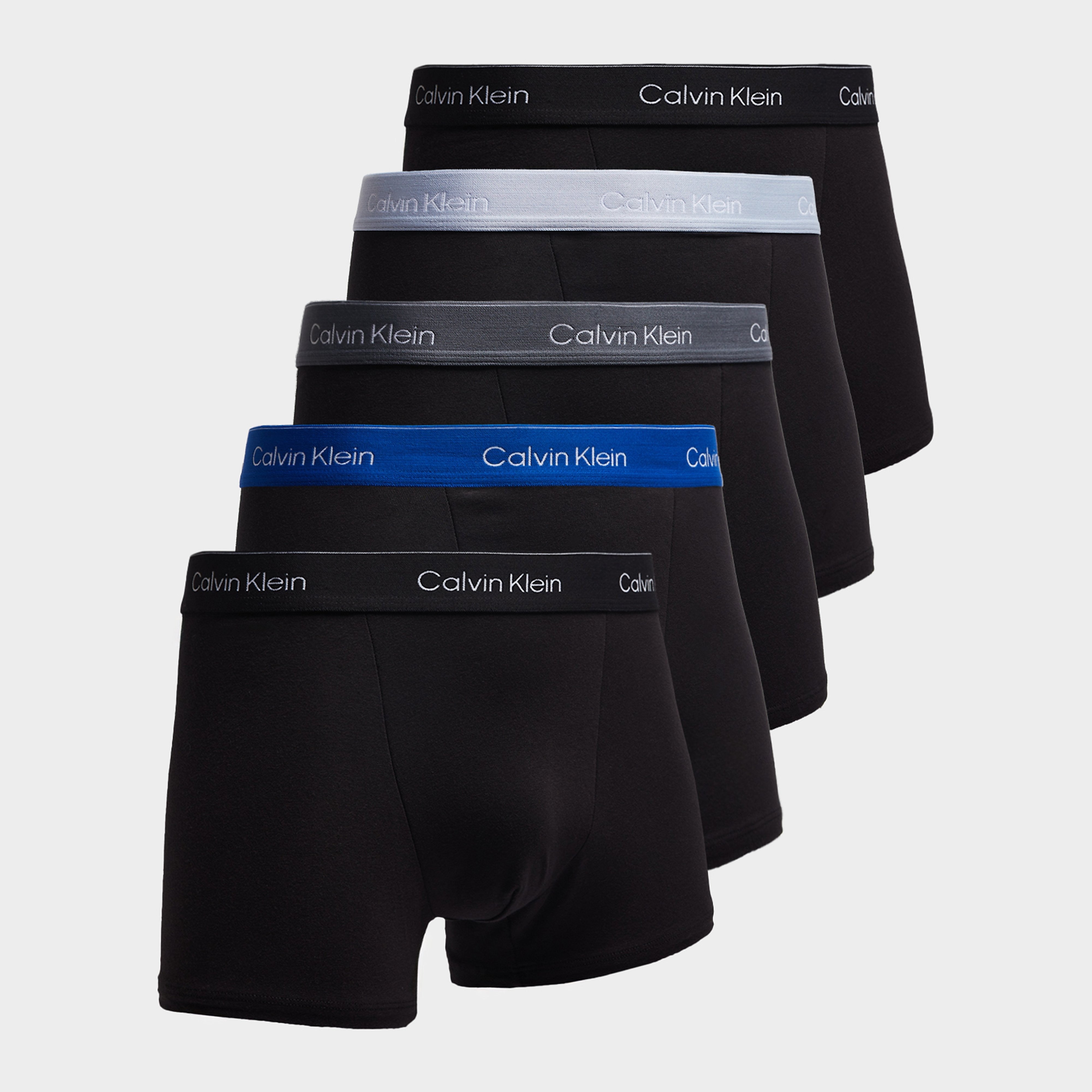 Calvin Klein Underwear 5-Pack Icon Trunks - Black