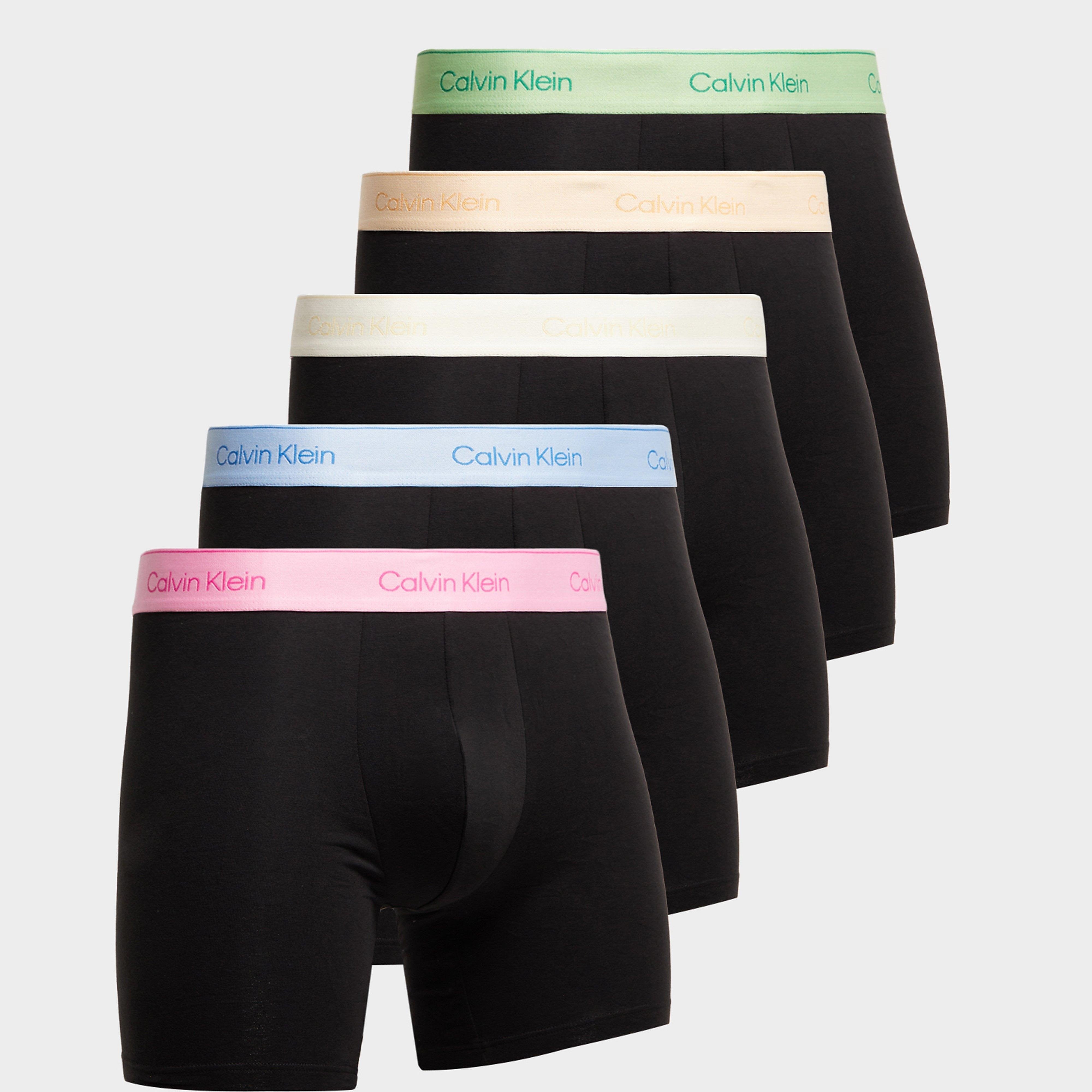 Calvin Klein Underwear 5-Pack Icon Boxers - Black