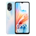 OPPO A18 (Dual Sim, 128GB/4GB, 6.56'', CPH2591AU) - Glowing Blue