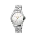 Esprit นาฬิกาข้อมือผู้หญิงสายสแตนเลส รุ่น ES1L302M0045 สีเงิน