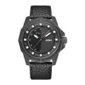 นาฬิกาข้อมือสายหนังสีดำ รุ่น
PL-15667JSQB/02