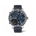 นาฬิกาข้อมือผู้ชาย Police Multifunction BUSHMASTER dark blue leather watch รุ่น PL-15662XSTU/03