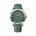 นาฬิกาข้อมือผู้ชาย สปอร์ตแฟชั่น รุ่น NF8023 B สีเขียว สายหนัง กันน้ำ ระบบอนาล็อก