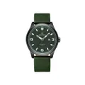 นาฬิกาข้อมือผู้ชาย สปอร์ตแฟชั่น รุ่น NF8024 B สีเขียวเข้ม สายหนัง กันน้ำ ระบบอนาล็อก