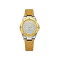 นาฬิกาข้อมือผู้หญิง รุ่น NF5026 C สีเหลือง สายหนัง กันน้ำ ระบบอนาล็อก