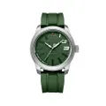 นาฬิกาข้อมือผู้ชาย สปอร์ตแฟชั่น รุ่น NF9202T A สายซิลิโคน สีเขียว กันน้ำ ระบบอนาล็อก