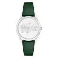 Lacoste Analogue Leather LC2001262 นาฬิกาข้อมือผู้หญิง สีเขียว