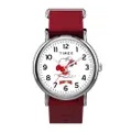 TWLB54100 MUAYTHAI PEANUTS นาฬิกาข้อมือผู้ชาย/ผู้หญิง สีแดง