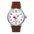 TWLB57100 W21 MUAYTHAI PEANUTS RED นาฬิกาข้อมือผู้ชาย สีน้ำตาล