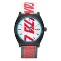 NXA1367180-00 Santa Cruz Time Teller นาฬิกาข้อมือชายและหญิง สีดำ/ขาว