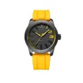 นาฬิกาข้อมือผู้ชาย สปอร์ตแฟชั่น รุ่น NF9202T C สีเหลือง สายซิลิโคน กันน้ำ ระบบอนาล็อก