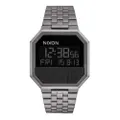 Nixon NX-A158632-00 Re-Run All Gunmetal นาฬิกาข้อมือผู้ชายและผู้หญิง