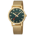 นาฬิกา CLASSIC 40 mm, Forest Green Golden Stainless Steel Watch, A660.30360.60SBM