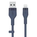 สายชาร์จ USB-A to Lightning (1 เมตร,สีน้ำเงิน) รุ่น CAA008BT1MBL