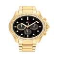 นาฬิกาข้อมือผู้หญิง Dames รุ่น TH1782570 สายสแตนเลส Gold/Black