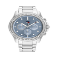 นาฬิกาข้อมือผู้หญิง Dames รุ่น TH1782569 สายสแตนเลส Silver/Light blue