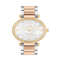 นาฬิกาผู้หญิง Cary รุ่น CO14504137 สายสเเตนเลส สีโรสโกลด์/เงิน