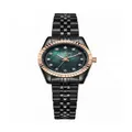 นาฬิกาข้อมือผู้หญิง JA-1069 LI สายสเเตนเลส สีดำ สีดำ