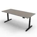 Ergotrend โต๊ะเพื่อสุขภาพเออร์โกเทรน Sit 2 Stand GEN5 150x75 ขาสีดำ topสีคอมบิเกรย์